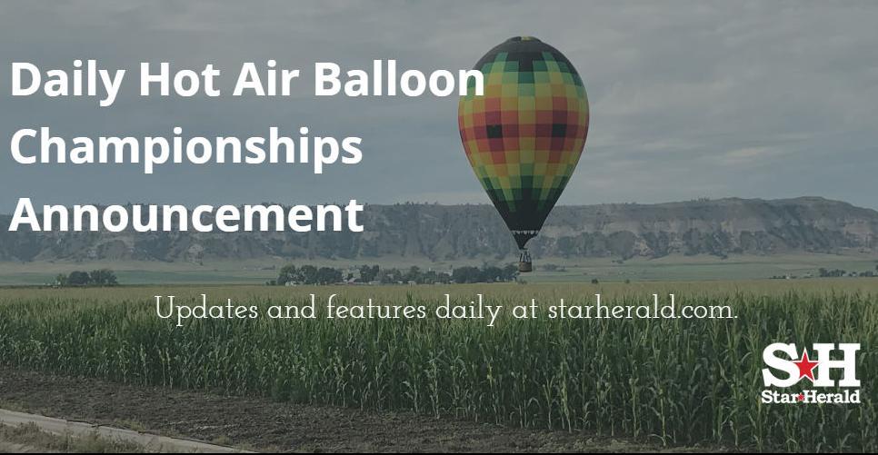 Hot Air Balloon Championships Announcement